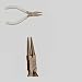 PLIER ROUND NOSE SMOOTH JAW 5-1/4"