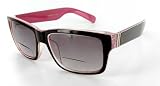 South Beach Wayfarer Geek-Chic Bifocal Sunglasses with Graduated Tint are designed in Italy for Youthful Men and Women who need to Read as they Work and Play in the Sun