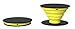 PopSockets: Collapsible Grip and Stand for Phones and Tablets - Black/Yellow/Black