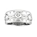 Jewelry : 18K White Gold Diamond Etruscan Band by Morris & David