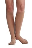 Juzo Attractive 15-20 mmHg Knee High Moderate Compression Stockings 5140AD in Hazel
