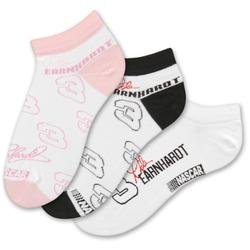 Buy For Bare Feet Dale Earnhardt Ladies Socks - 3-Pack - Dale Earnhardt Medium