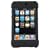 Blk Semi Rugged Skin for Apple 2ND Gen Touch Impac