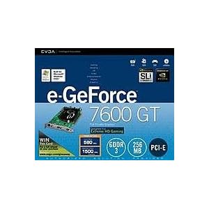 eVGA 256-P2-N553-DX nVIDIA GeForce 7600 GT 256 MB PCI (Peripheral Component Interconnect) Express V-
