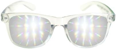 Diffraction Glasses Effect - Rave Accessories - Clear by Eye Love Shadez