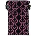 Hot Pink Potion Bottle Design Black Eppii Carrying Case Pouch With Handstrap For All Cell Phones (blackberry Curve, Pearl, Motorola V3 Razr, W385, V8, V9m, Palm Centro, Treo, Lg Rumor, Vx10000, Vx8800, Cu720 Shine, Samsung I617 Blackjack 2, Htc Touch, 8925 Tilt, Wing, Shadow, Dash, Xv6800 Mogul, Sidekick, Etc?) / Mp3 Players / Ipods / Digtital Camera - Retail Packaging