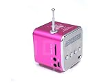 LCE(TM)Mini Speaker Portable Support Micro SD TF Card USB FM Radio Music Player Stereo PC MP3