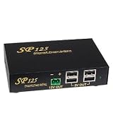 Network Power Splitter - Combine Network Data/Power Into 1 Cable - Ideal for Access Points/IP Camera & Power USB Devices