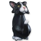 Black and White Cat Coat Hook