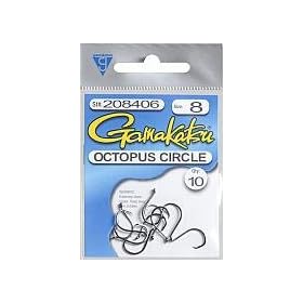 Gamakatsu® Circle Octopus Hooks; 10-Pack