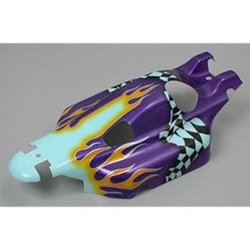31149 Painted Body Fire & Purple Ultra GT MBX from Painted Bodies