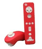Nintendo Wii Remote and Nunchuk Skins by Vortex - Red