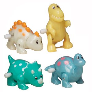 Glow in the Dark ROAMING DINO Wind Up Toy (Sold Individually)