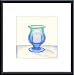 Solitary Votive I by Jennifer Goldberger 9.50X13.00 Framed with Black Metal Frame