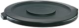 Rubbermaid Commercial Brute HDPE Waste Lid, Round, for 2632 Brute Containers, 22-1/4