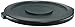Rubbermaid Commercial Brute HDPE Waste Lid #2631, Round, is for 2632 Brute 32-Gallon Trash Cans, 22-1/4" Diameter x 1-5/8" Height, Dark Green
