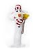 Outdoor Living : Loofa Snowman 12" Plush Holiday Dog Toy