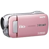 SANYO デジタルムービーカメラ Xacti GH1 ピンク DMX-GH1(P)