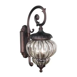 Kenroy Home 70403CZBZ Bastille Large Wall Lantern, Cozumel Bronze by Kenroy Home