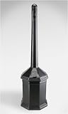 Gray 43 Outdoor Ashtray Cigarette Butt Receptacle Weatherproof Commercial