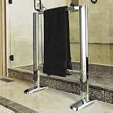Thermique Freestanding Glass Towel Warmer - Polished Chrome