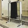 Thermique Freestanding Heated Glass Towel Warmer - Polished Chrome