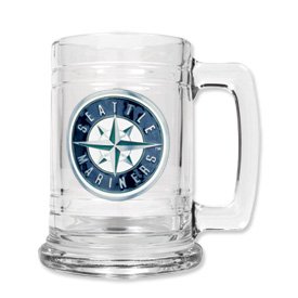 Seattle Mariners 15oz Glass Tankard