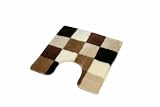 Kleine Wolke 5426224129 WC-Vorleger Caro 55 x 55 cm toffee