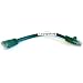 0.5FT Cat5e 350MHz Network RJ45 Network Cable - Green