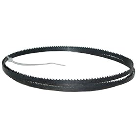 Magnate M44.875C12H4 Carbon Tool Steel Bandsaw Blade, 44-7/8" Long - 1/2" Width; 4 Hook Tooth