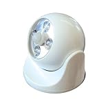 Maxsa 40241 White Battery Powered Motion Activated Outdoor Light Maxsa 40241 White Battery Powered Motion Activated Outdoor Light