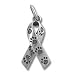 Animal Abuse Awareness Ribbon Charm