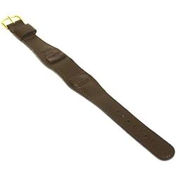 Wide Leather Cuff Wrist Watch Band Rock&Roll