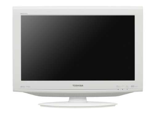 【エコポイント対象商品】 TOSHIBA LED REGZA 22V型 地上・BS・110度CSデジタルハイビジョン液晶テレビ ホワイト 22RE1(W)
