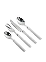 Premier Housewares Cubertería 16 Piezas Blanco