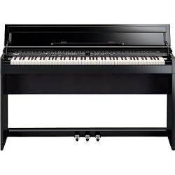 Roland DP-990-SB Designer Piano with Bench in Satin Black finish