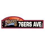 Philadelphia 76ers Street Sign