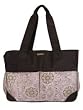 Kecci Oversized Weekender Diaper Bag Tote in Precious Pink