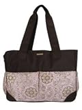 Kecci Oversized Weekender Diaper Bag Tote in Precious Pink