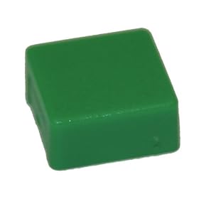 Micro Switch AML51-C10C Light Green Lens Actuator for AML11 and AML21 Square Pushbutton Switches by Micro