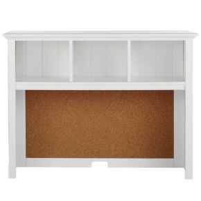 Kids Desks & Chairs: Kids White Classic Wooden Walden Desk, White Hutch