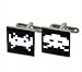 Space Invaders Alien Video Game Cufflinks w/ Gift Box