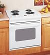 GE JDS28DNWW 30in Drop-in Electric Range - White
