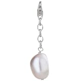 Sterling Silver Purple Fresh Water Cultured Pearl Charm