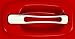 Grippin Billet Custom Door Handles Billet Rear Hatch Handles- Polished Finish GMC Yukon Denali XL 2001 to 2006 Sickle
