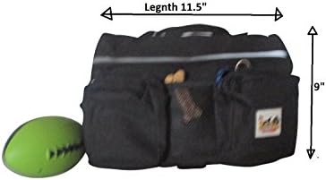 Best Dog Backpack, Dog Saddlebag. One Size, Black, Adjustable Straps. Easy To Get On And Take Off. Perfect For A Long Hike Or Just A Short Stroll In The Park. PLUS - Bonus E-book With Your Purchase.