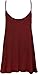 ZJ Clothes Women Plus Size Camisole Strappy Swing TOP Cami Vest