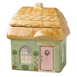 Pfaltzgraff Circle of Kindness The Tipperary Cookie Cottage 3-Quart Storage Jar