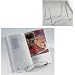 AXIS COOKBOOK HOLDER (Chrome) (6.5"H x 7.5"W x 6.5"D)