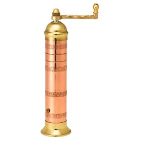 Pepper Mill Imports, Atlas 9 Copper and Brass Pepper Mill by Pepper Mill Imports, Inc.